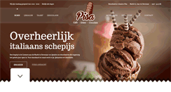 Desktop Screenshot of ijssalonpisa.nl